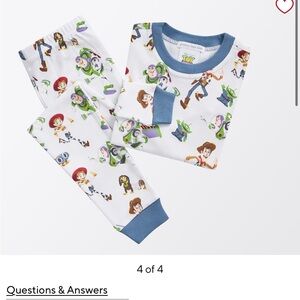 Pottery Barn Kids Toy Organic Cotton Pajamas- 3T